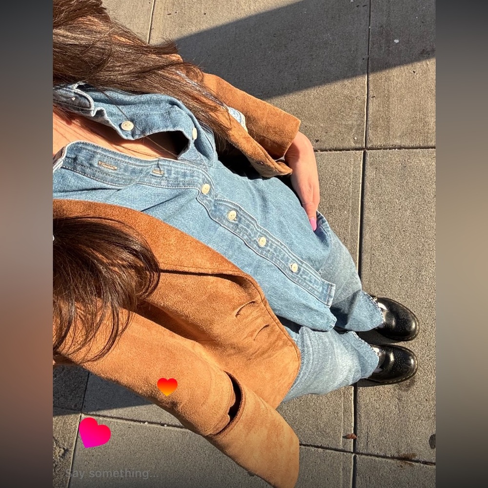 Vintage Suede Blazer